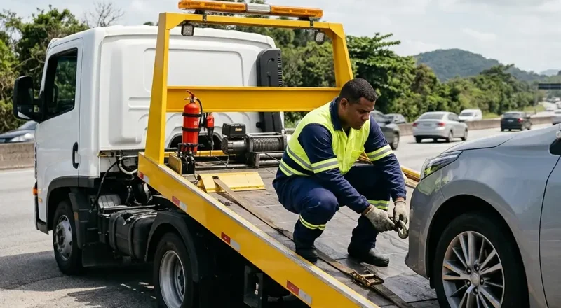 Guincho e reboque em Belo Horizonte – atendimento para carros, motos e caminhões